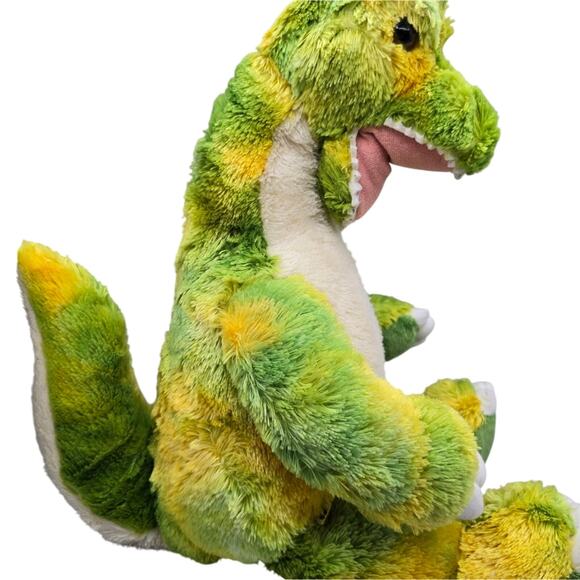 Build A Bear Green Yellow T-Rex Dinosaur 18" - Picture 3 of 4